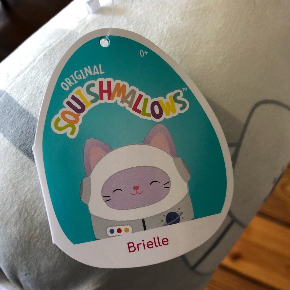 Squishmallows 8” Brielle Astronaut Cat Space Kitty - Picture 4 of 6